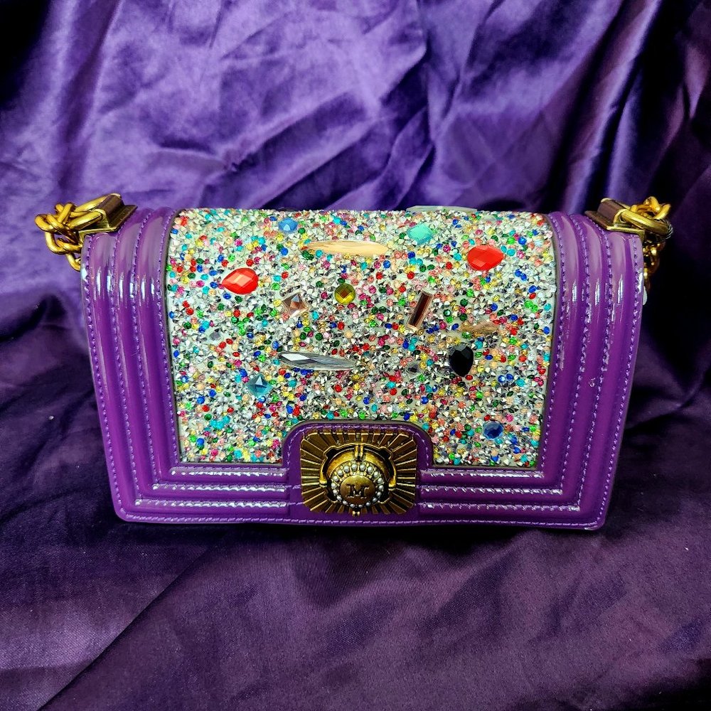 Jeweled Crossbody Bag